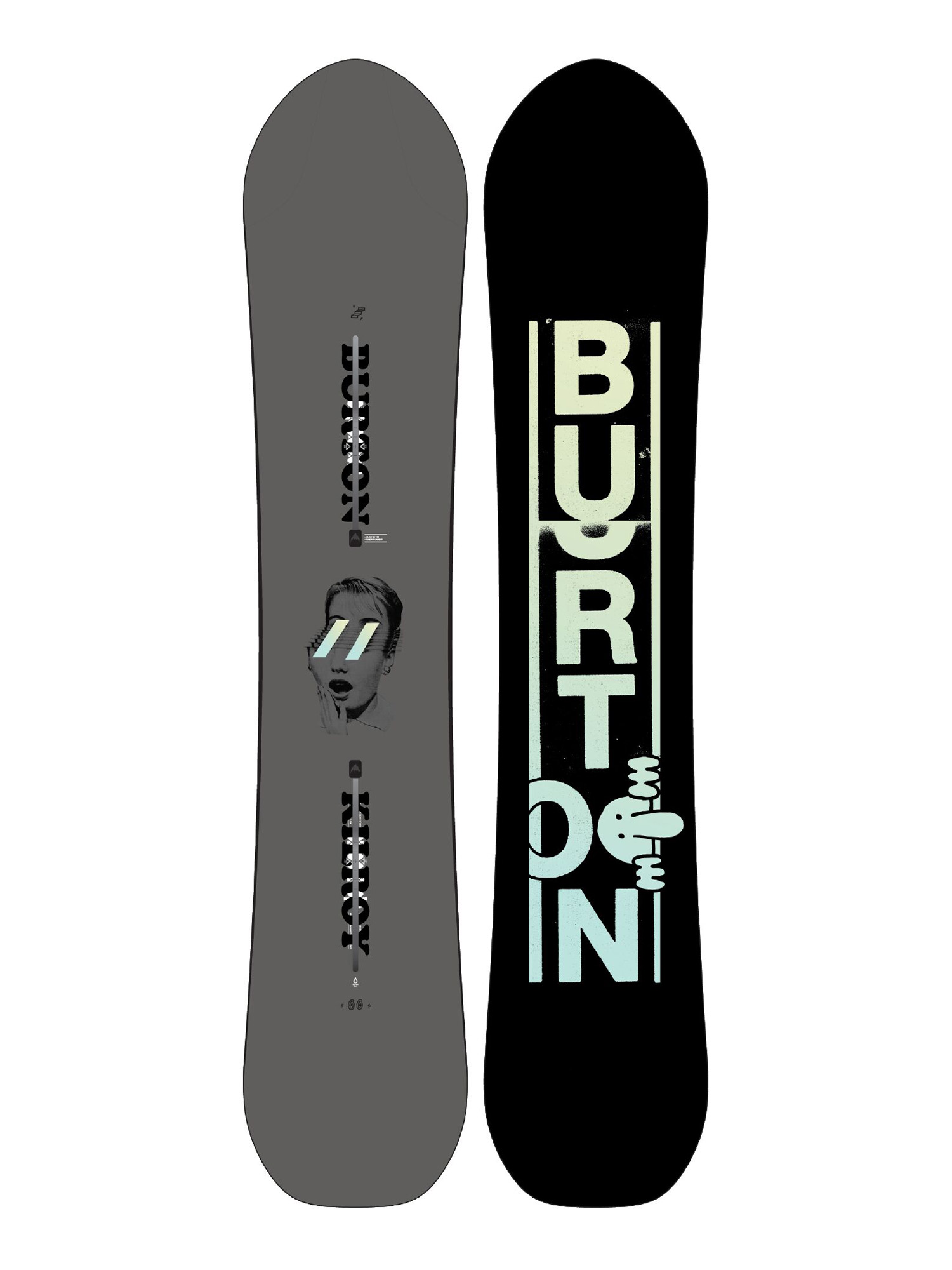 Burton Kilroy 3D Snowboard - black