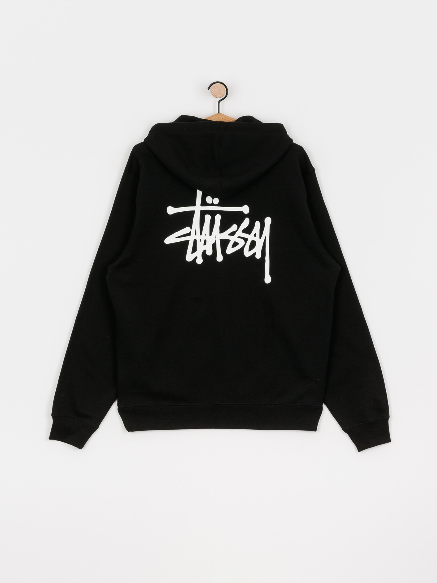 Stussy Basic ZHD Hoodie - black (black)
