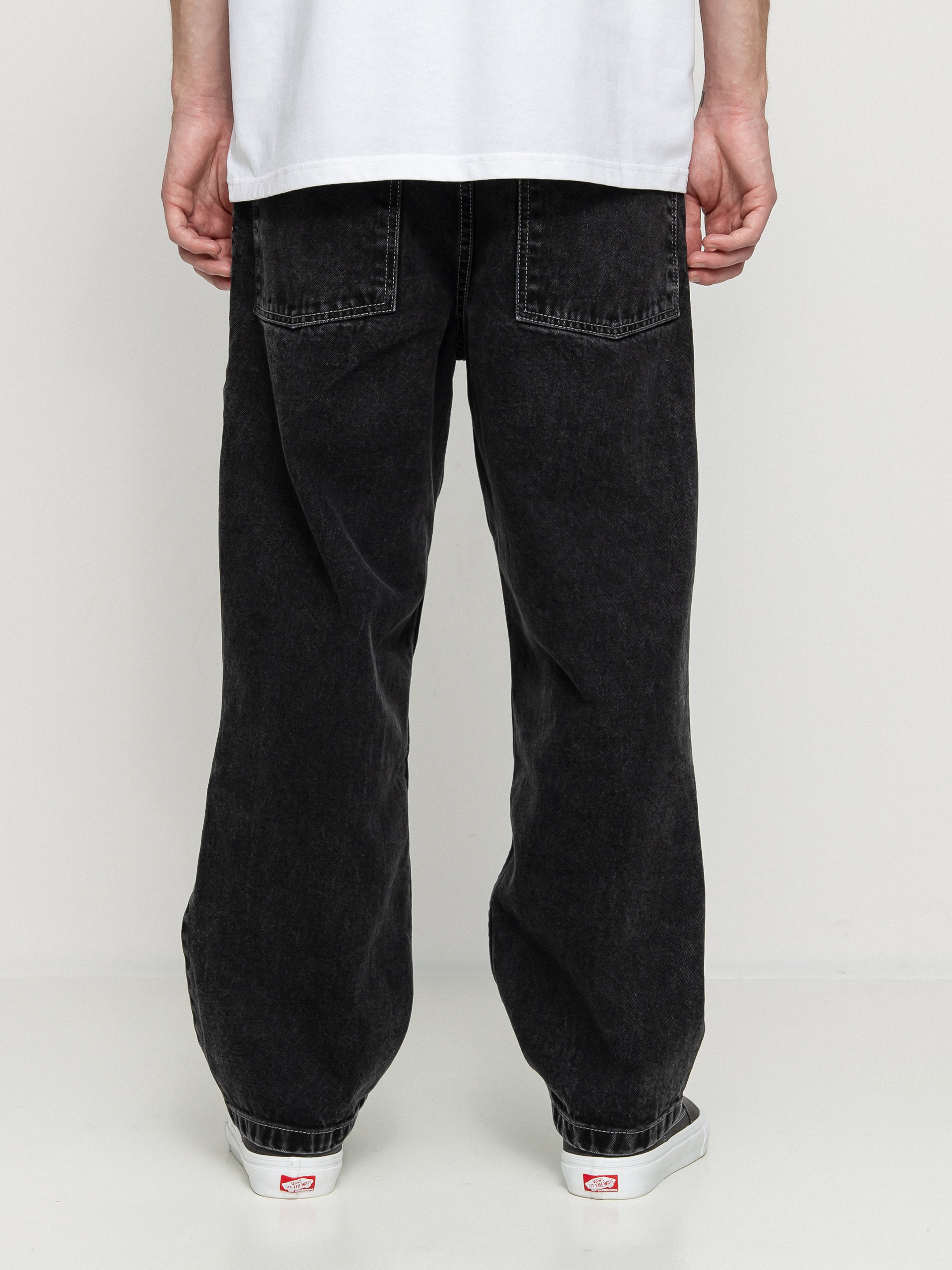 Polar Skate 93! Work Pants - black (washed black)