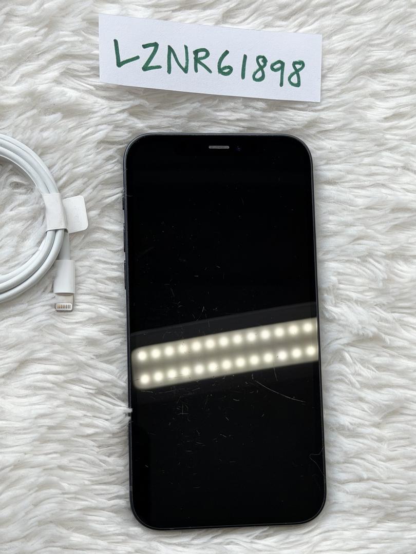 Apple iPhone 12 - Unlocked, 128GB, Black, A2172 - LZNR61898 - Swappa