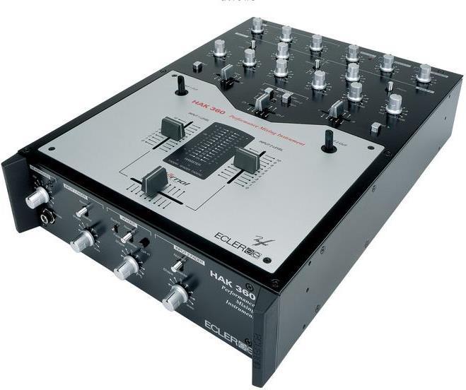 希少 バトルDJミキサー ECLER HAK 360 SH-EX1200 希少バトルDJミキサー