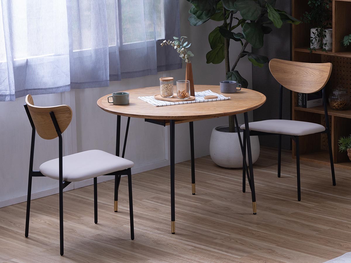 nora. MARURU DINING TABLE / ノラ マルル ダイニングテーブル 木天板