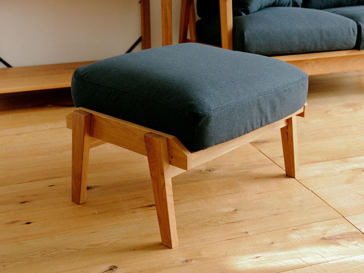 BOTHY Canvas Ottoman オーク無垢材 【公式通販】