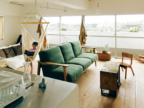 NAGANO INTERIOR REAL Stille 3 seater sofa / ナガノインテリア