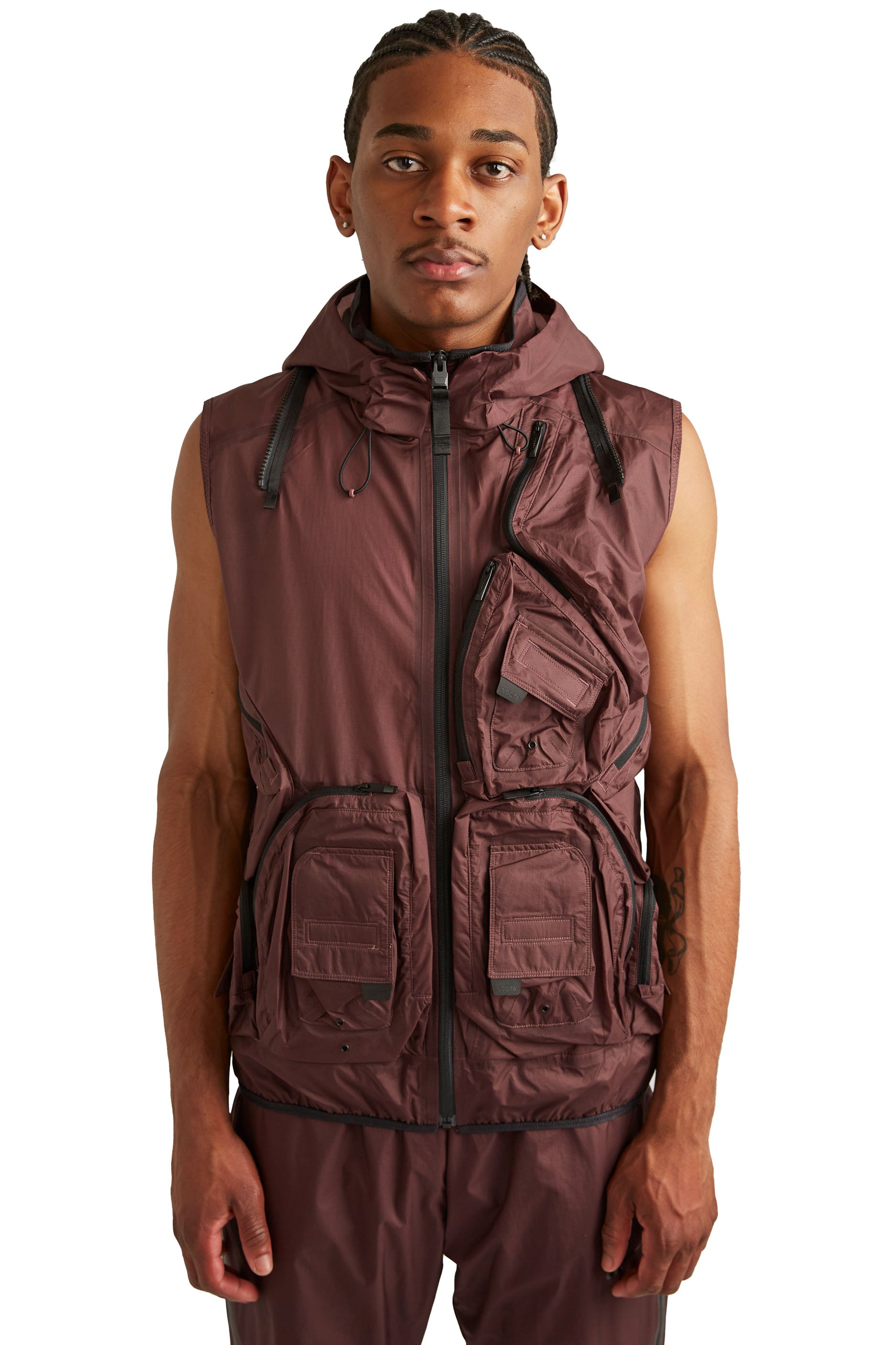 Nike x Nocta M NRG Track Jacket 'Dark Wine/Black'