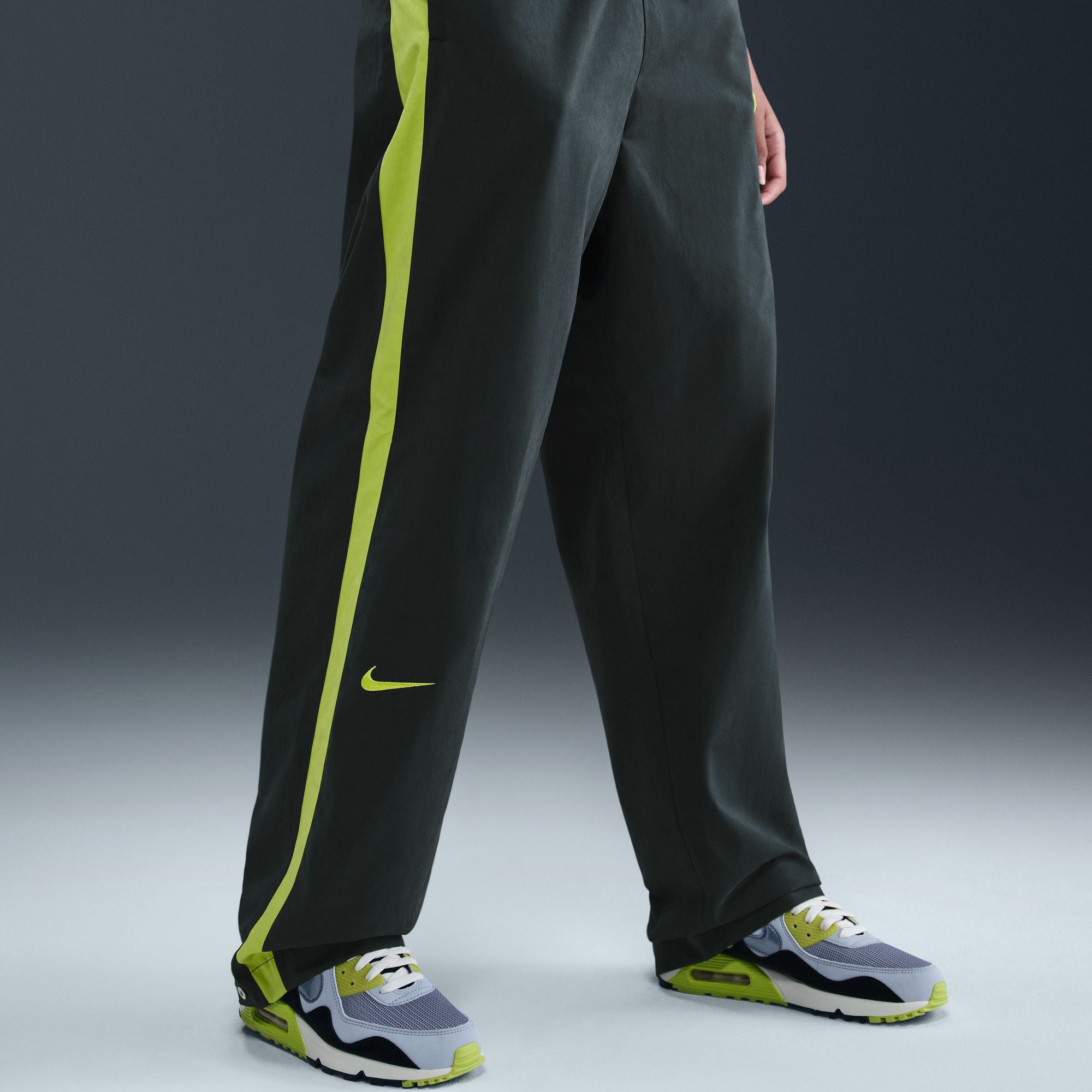 Nike x Patta Track Pants 'Black/Cyber'