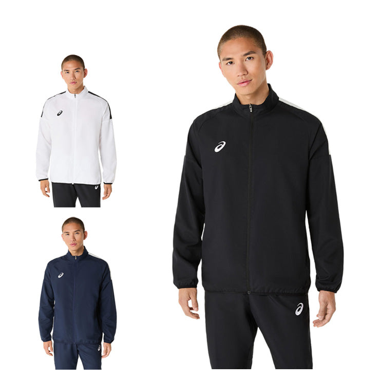 アシックス asics ドライクロス ロゴテープ ジャケット 長袖 2031E965