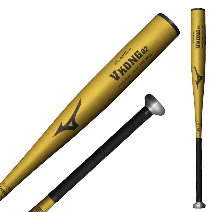 2024新基準対応】ミズノ 硬式 金属バット Vコング02 グローバル