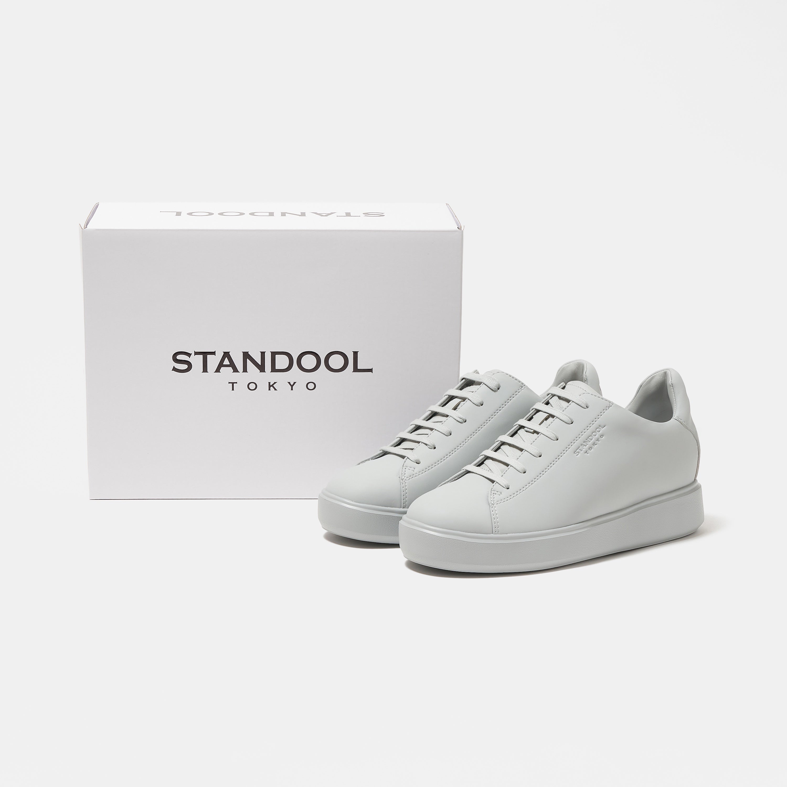 STANDOOL TOKYO｜SAI LIGHT GREY｜軽量スタイルアップスニーカー｜次