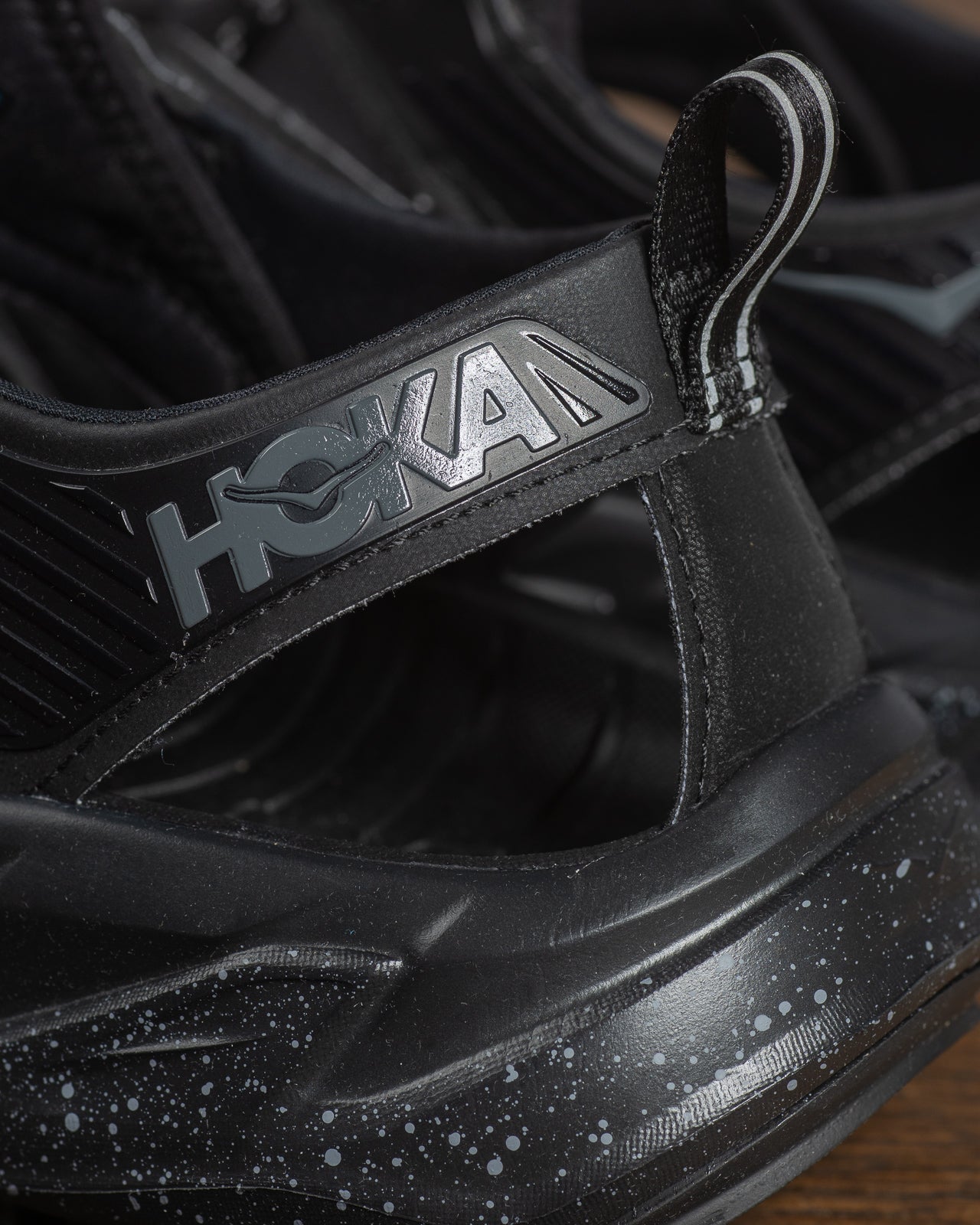 Hoka Hopara Sandal - Black/Castle Rock – Standard & Strange