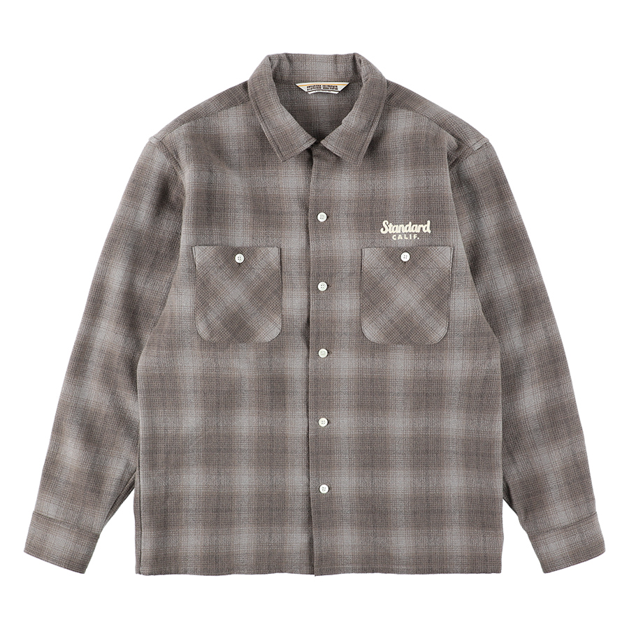 SD Wool Check Shirt : STANDARD CALIFORNIA OFFICIAL ONLINE STORE
