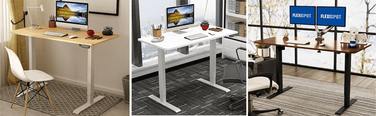 FlexiSpot（フレキシスポット）の電動式スタンディングデスクEG1・EF1
