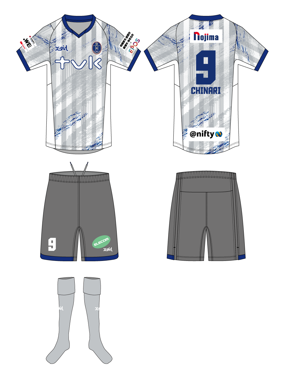 2025/26シーズンユニフォームデザインおよび、ユニフォームスポンサー