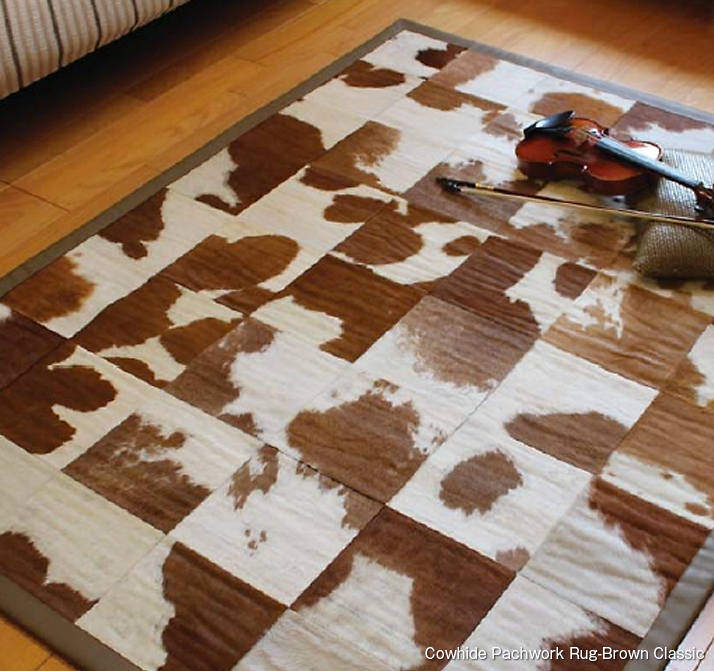 ラグ&マット Cowhide Patchwork Rug（カウハイド・パッチワークラグ