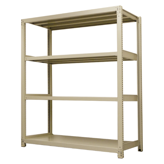 中量スチールラック(500kg / 段) 特長| スチールラックと作業台の