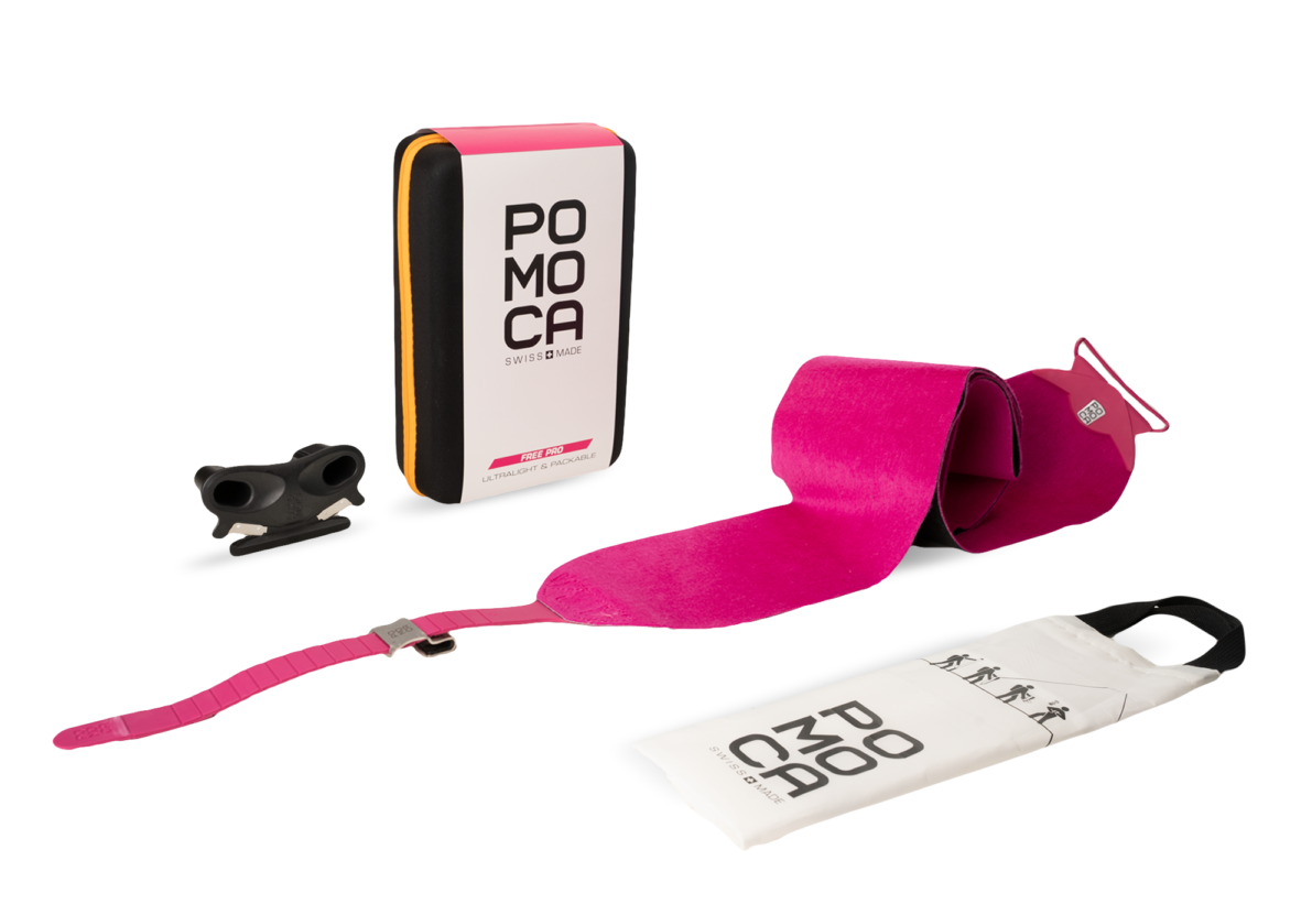 マ*ん様 クライミングシール コンツアー スプリットシール バック