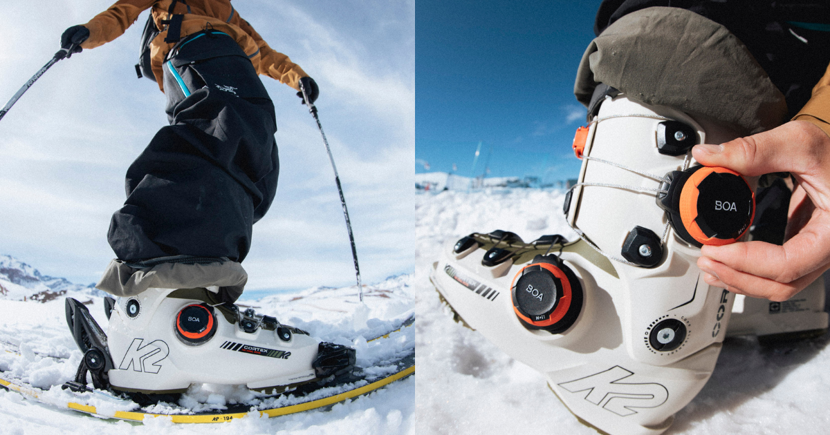 デュアルBOAを搭載する CORTEX BOOTS COLLECTION｜K2 | スキー