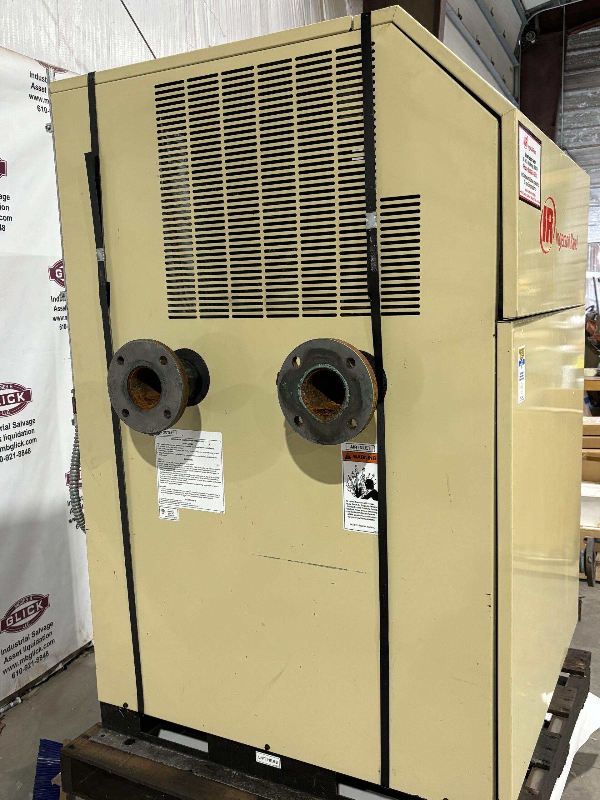 Ingersoll Rand NVC500A40N Cycling Refrigerated Air Dryers 60Hz
