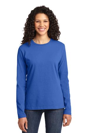 LPC54LS Ladies Long Sleeve Core Cotton Tee