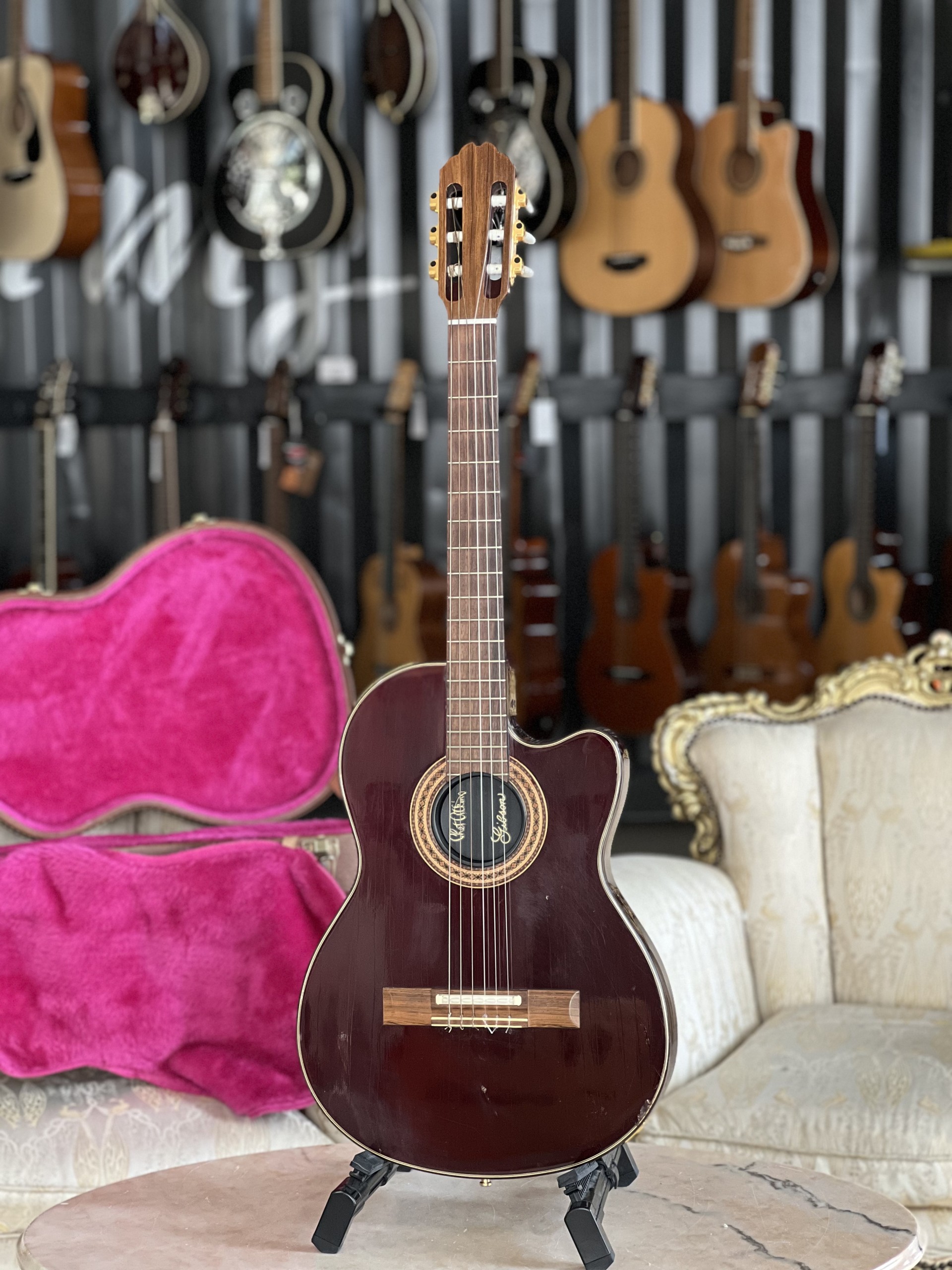 Gibson Chet Atkins CE Wine Red - 1991 - Brahms Strumenti Musicali