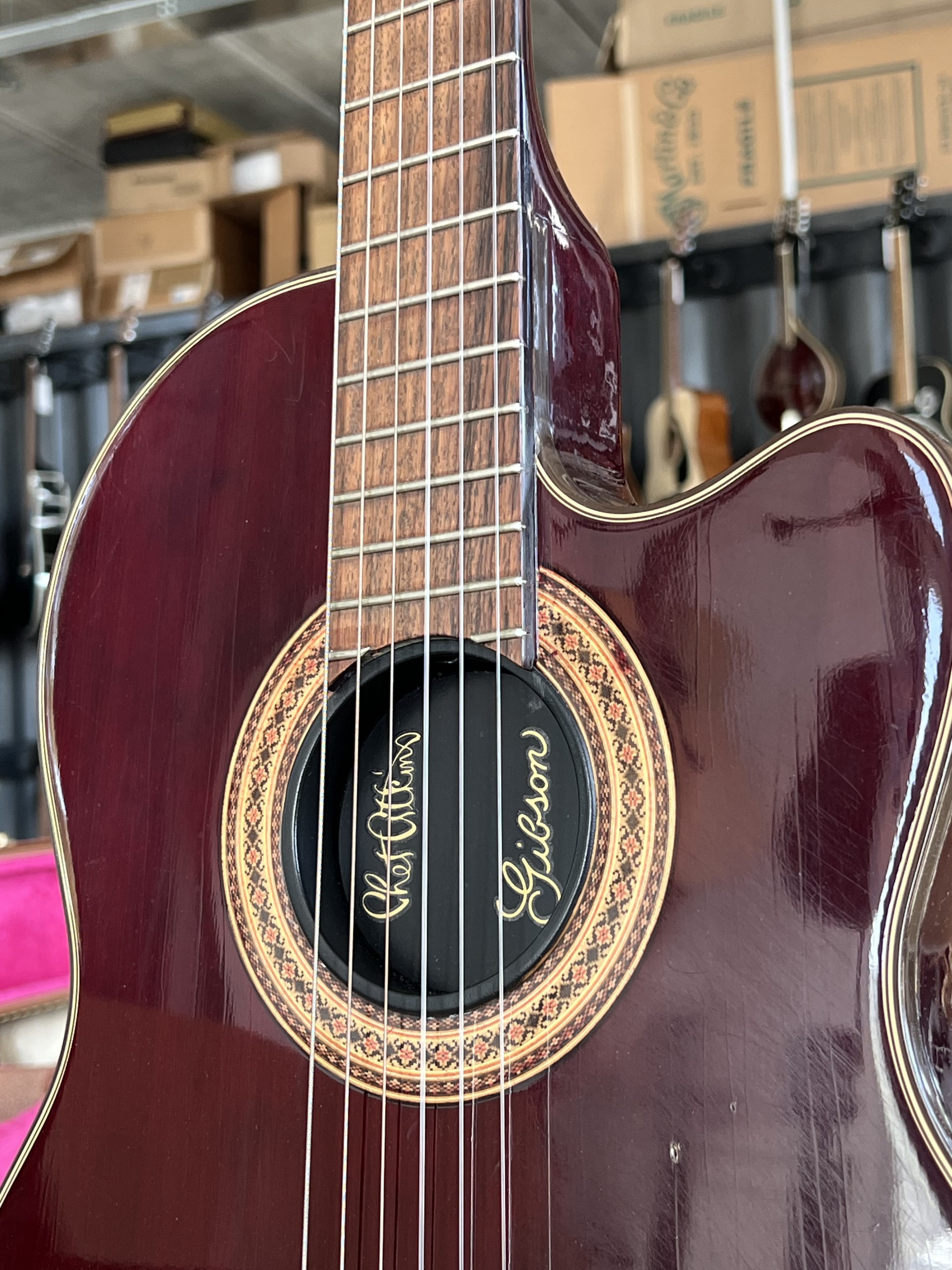 Gibson Chet Atkins CE Wine Red - 1991 - Brahms Strumenti Musicali