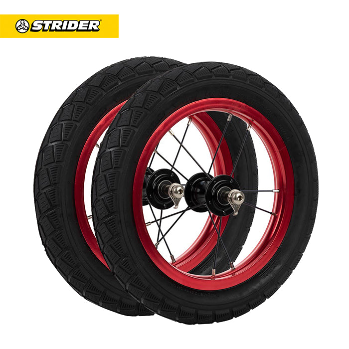 ハイトラクション12インチホイール＆ゴムタイヤ2本セット（全6色