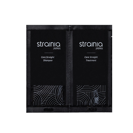 ケアストレートシャンプー＆トリートメントパウチ - ストレーニア