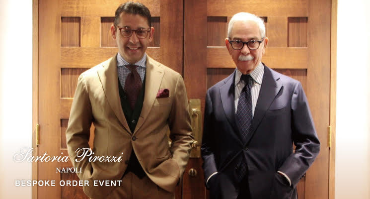 サルトリアピロッツィ リネンスーツ Sartoria Pirozzi Sartoria
