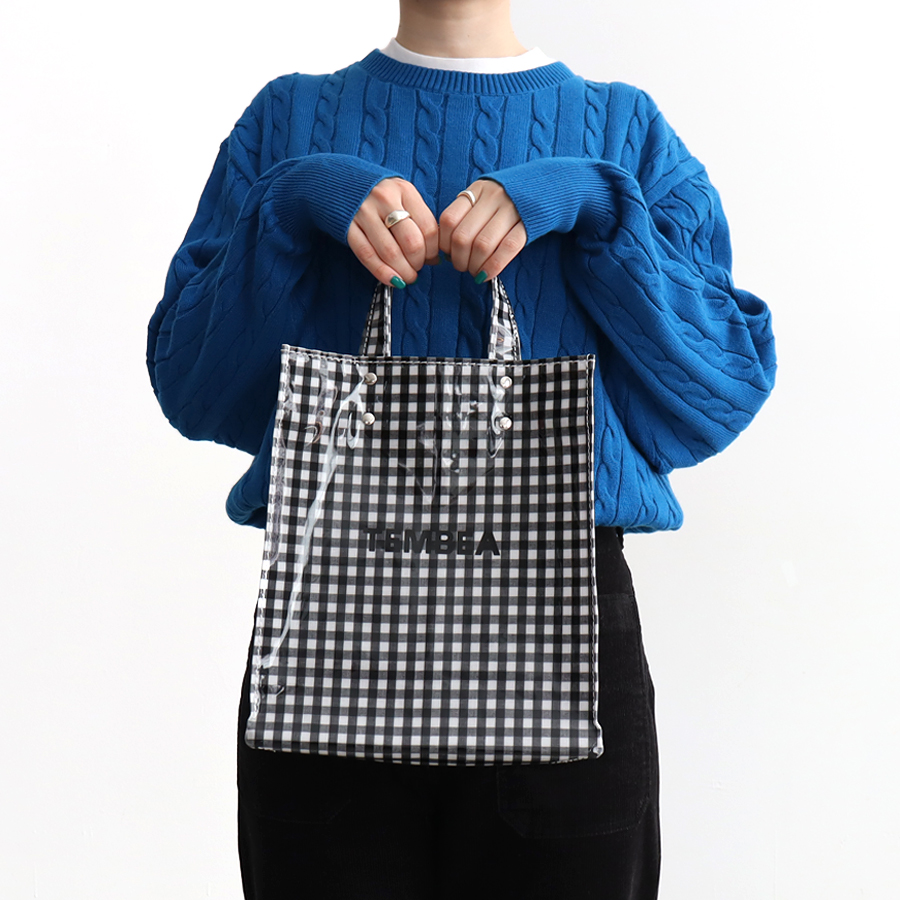 TEMBEA(テンベア) PAPER TOTE SMALL GINGHAM