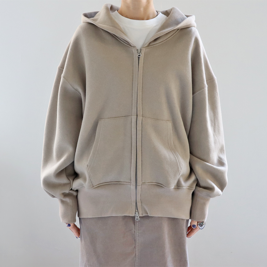 Americana (アメリカーナ) C/A裏起毛・ジップパーカー