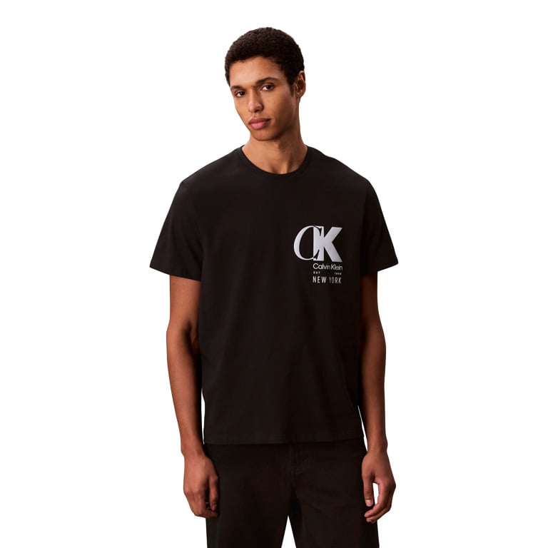 Calvin Klein 20s EU Ck Overlap Graphic T-Shirt - Street Gym