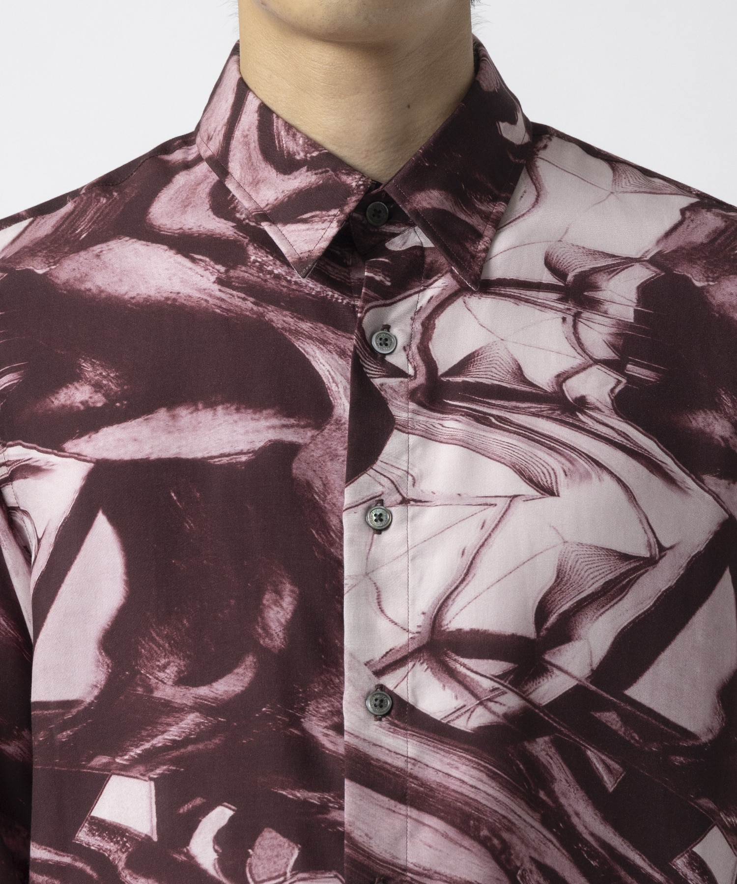ALL OVER PRINT REGULAR COLLAR SHIRT | JOHN LAWRENCE SULLIVAN