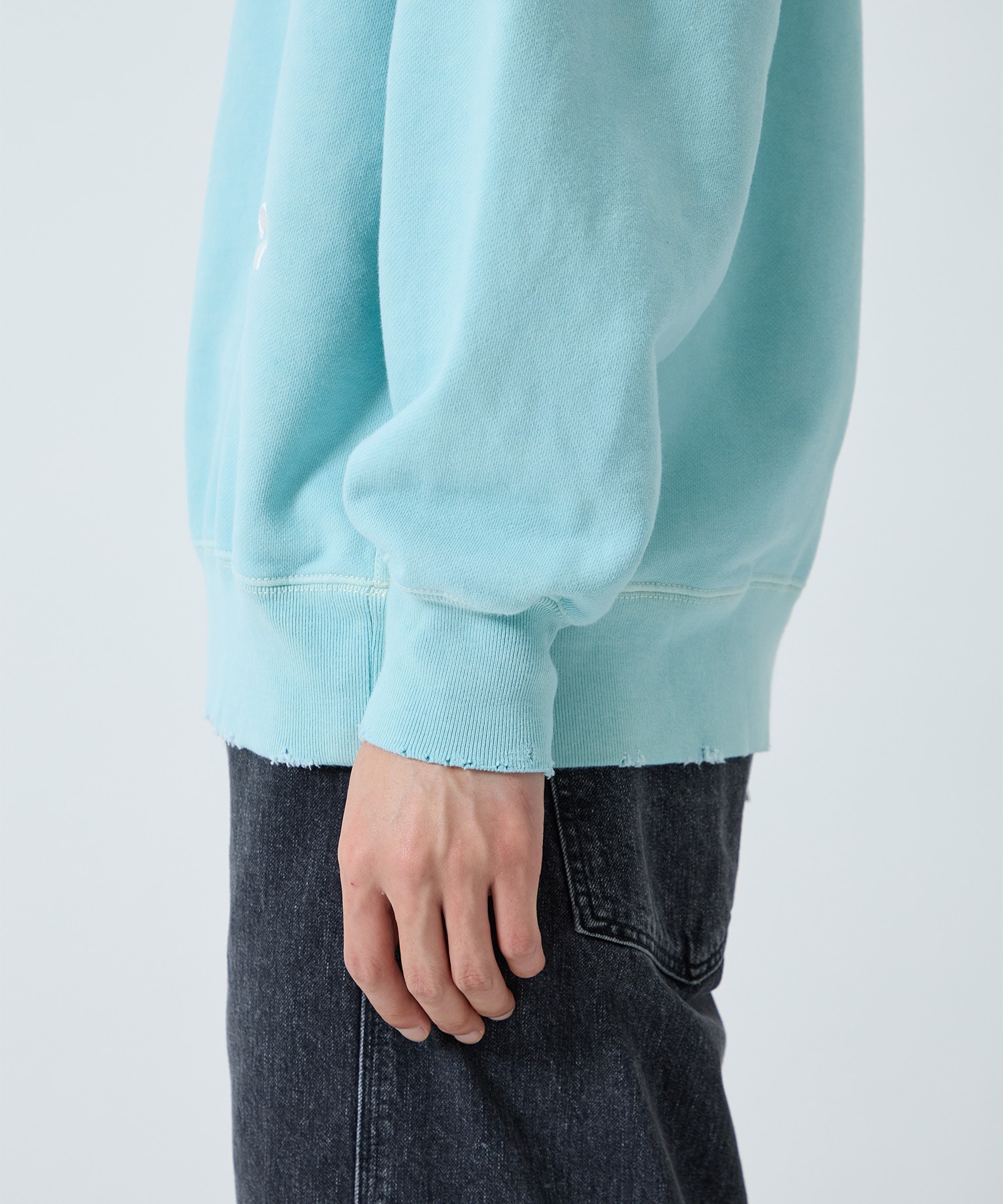 J LOGO DAMEGE SWEAT CREW | Jieda