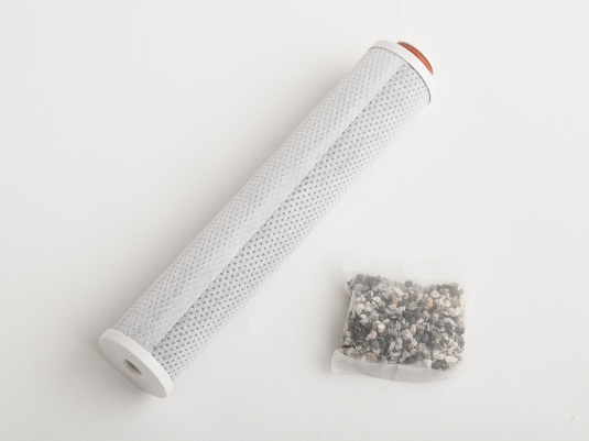 Etec/ウルオシャワー 交換カートリッジ（天然鉱石付） -塩素100％除去