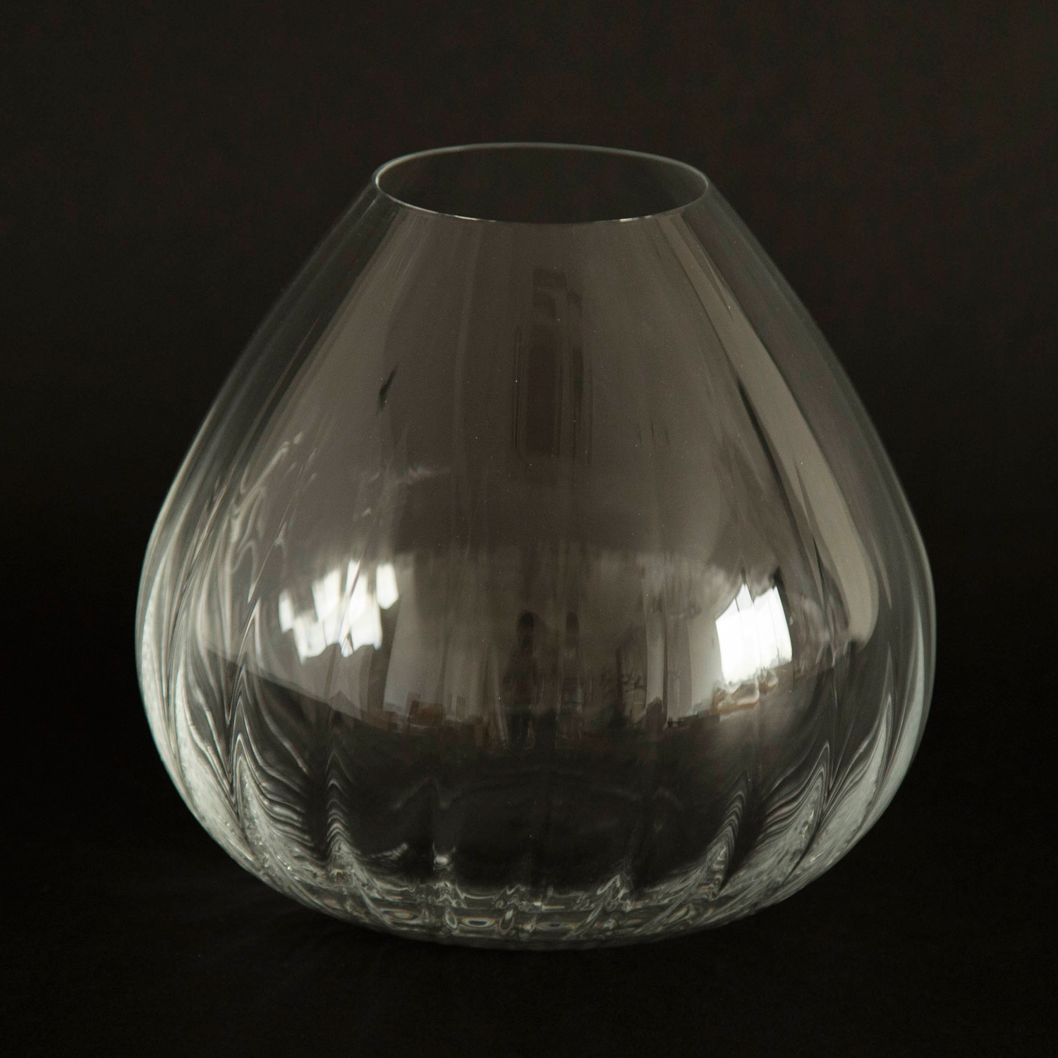 BohemiaCristal フラワーベース しずく小 -花器とグリーンのある暮らし