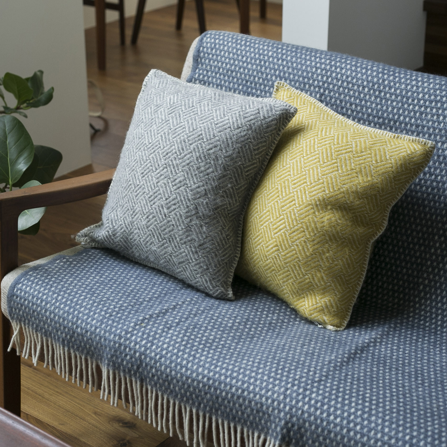 KLIPPAN/ウールクッションカバー サンバ -クッションカバーで秋冬の