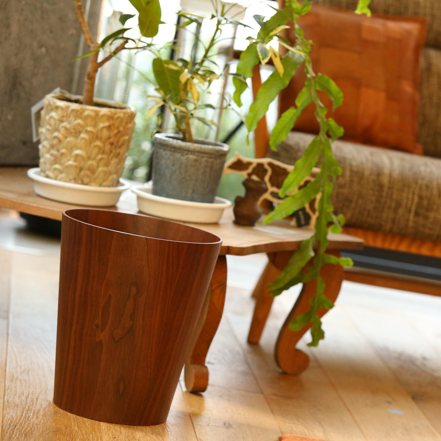 SAITO WOOD/ダストボックス 903 white oak grain -軽くて丈夫な、普段