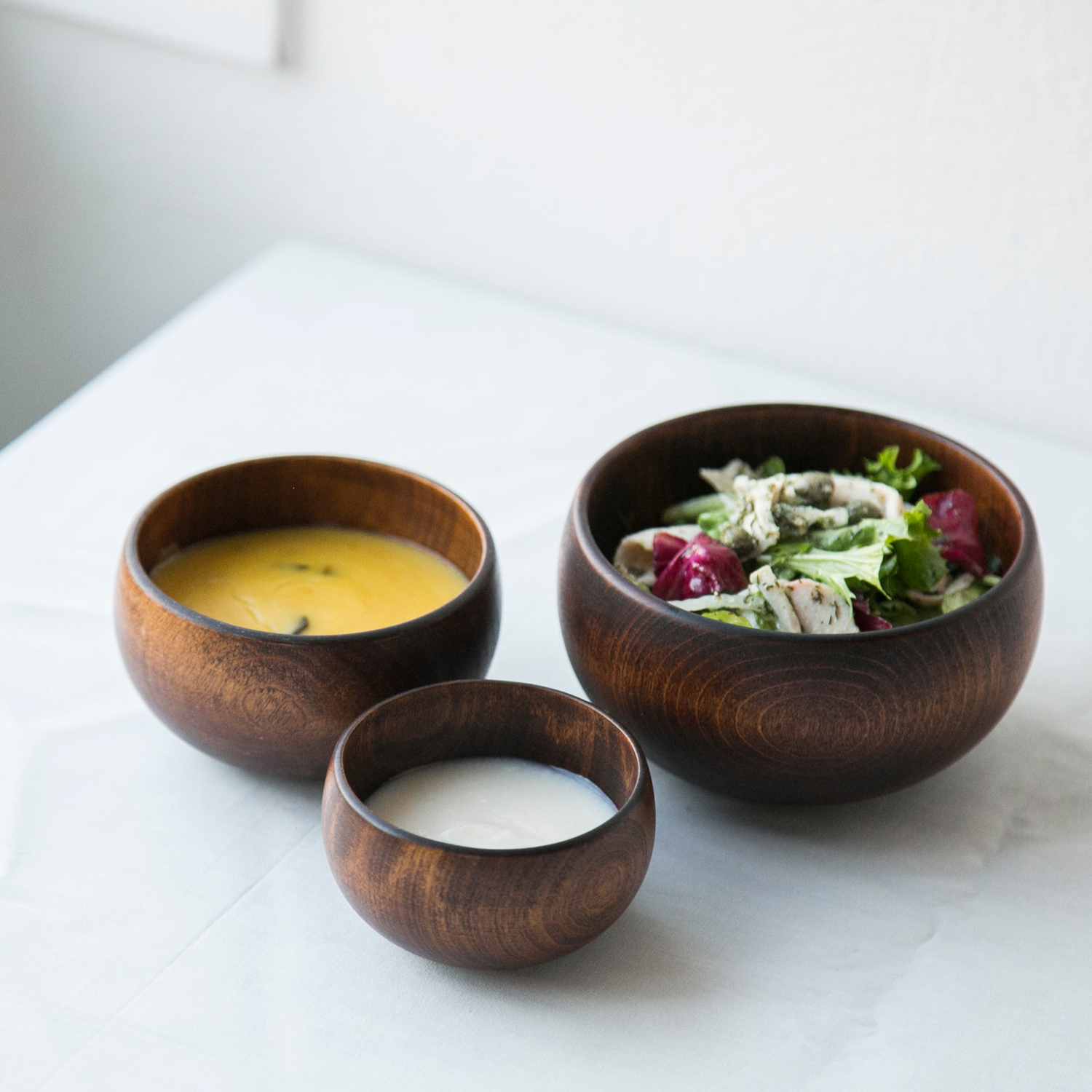 OAK VILLAGE/シェーヌ・ドゥ ネストボウル -手に優しい、入れ子の木製