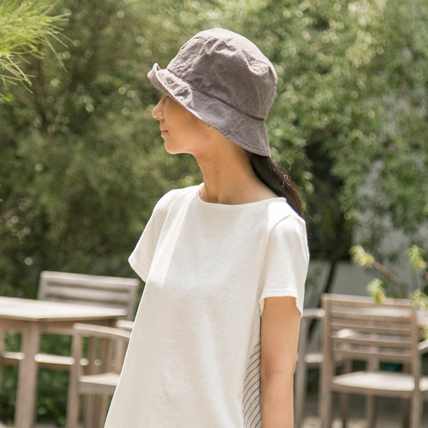 Lino e Lina/エルマ ハット -サイズ調整ができて、携帯にも便利な帽子