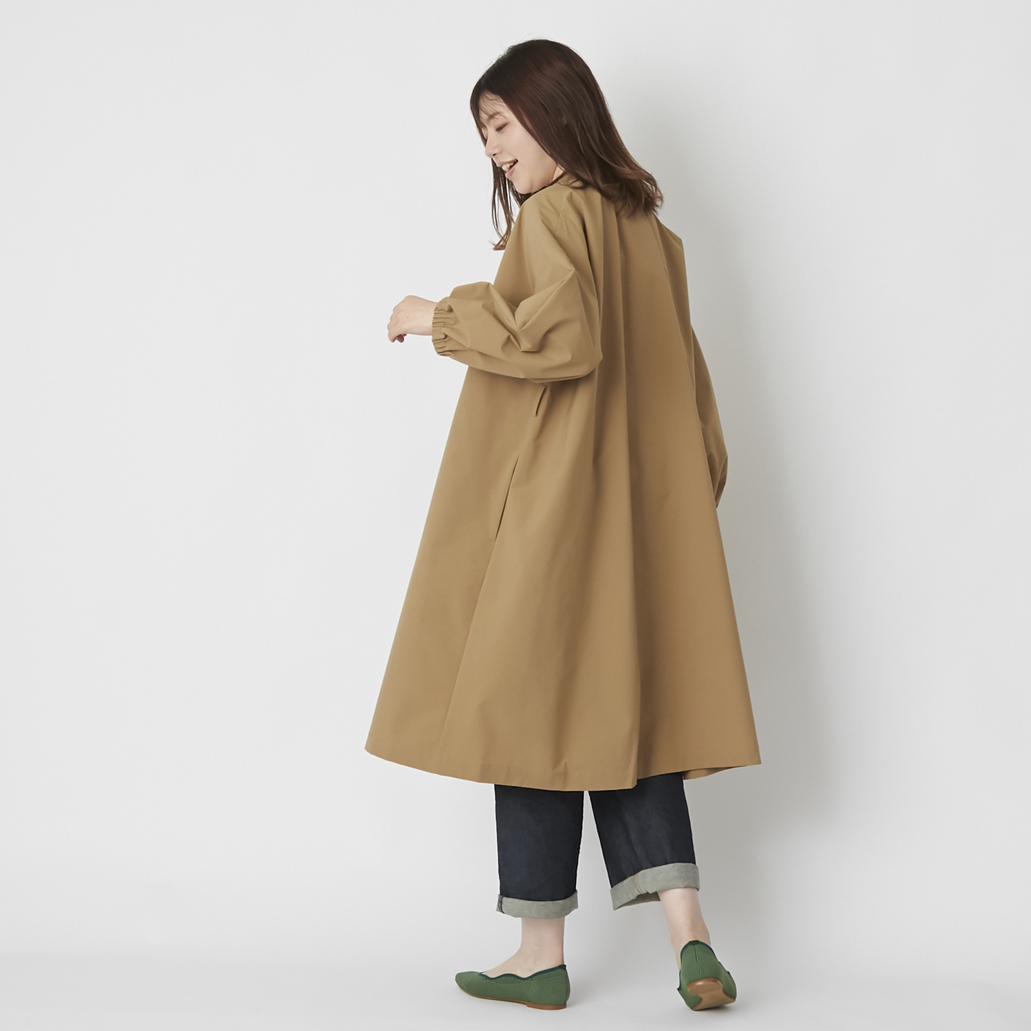 Kilka/軽くて家で洗える撥水コート -撥水だから長い期間活躍してくれる