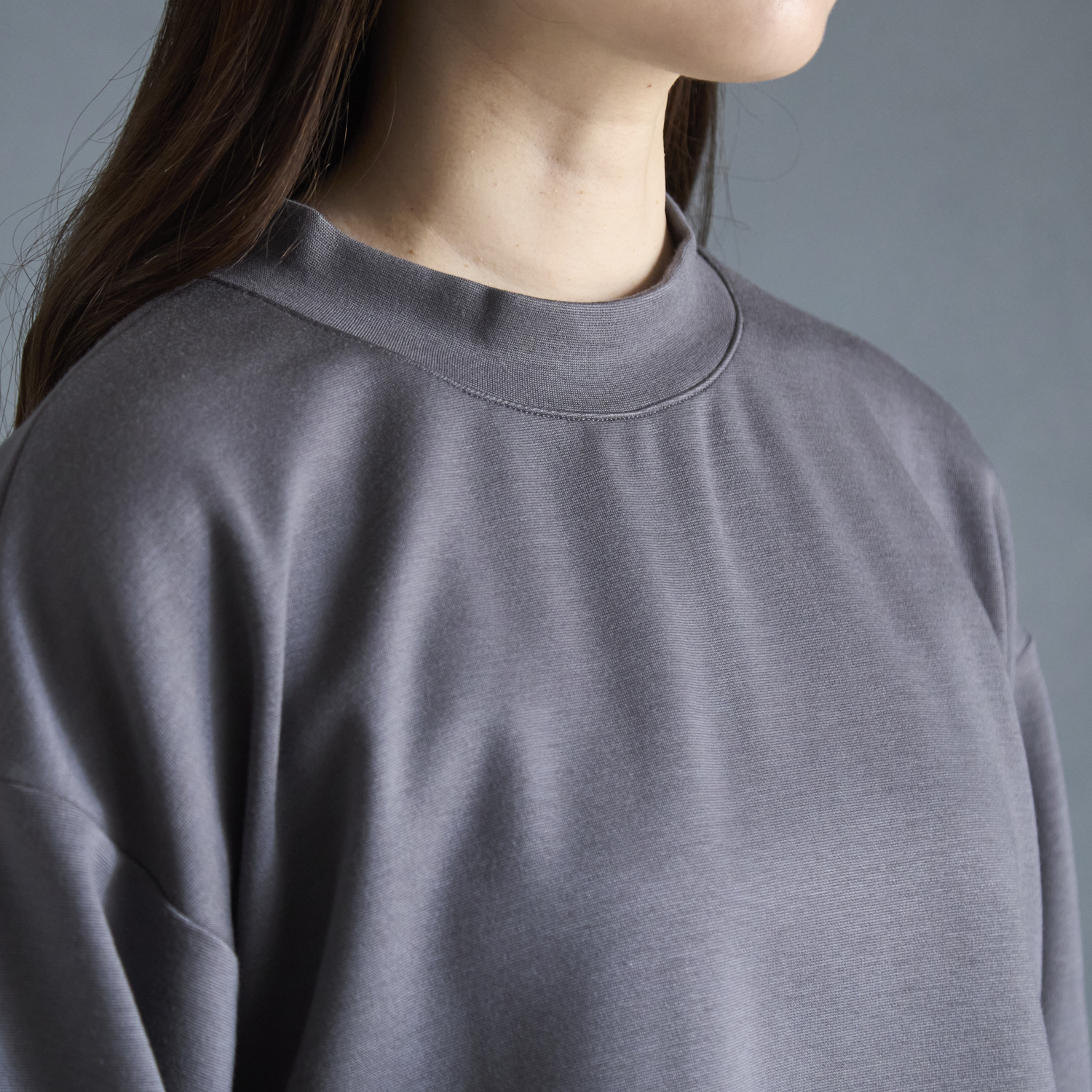 Kilka/家で洗えてシワになりにくいあったかプルオーバー -洗濯機で洗え