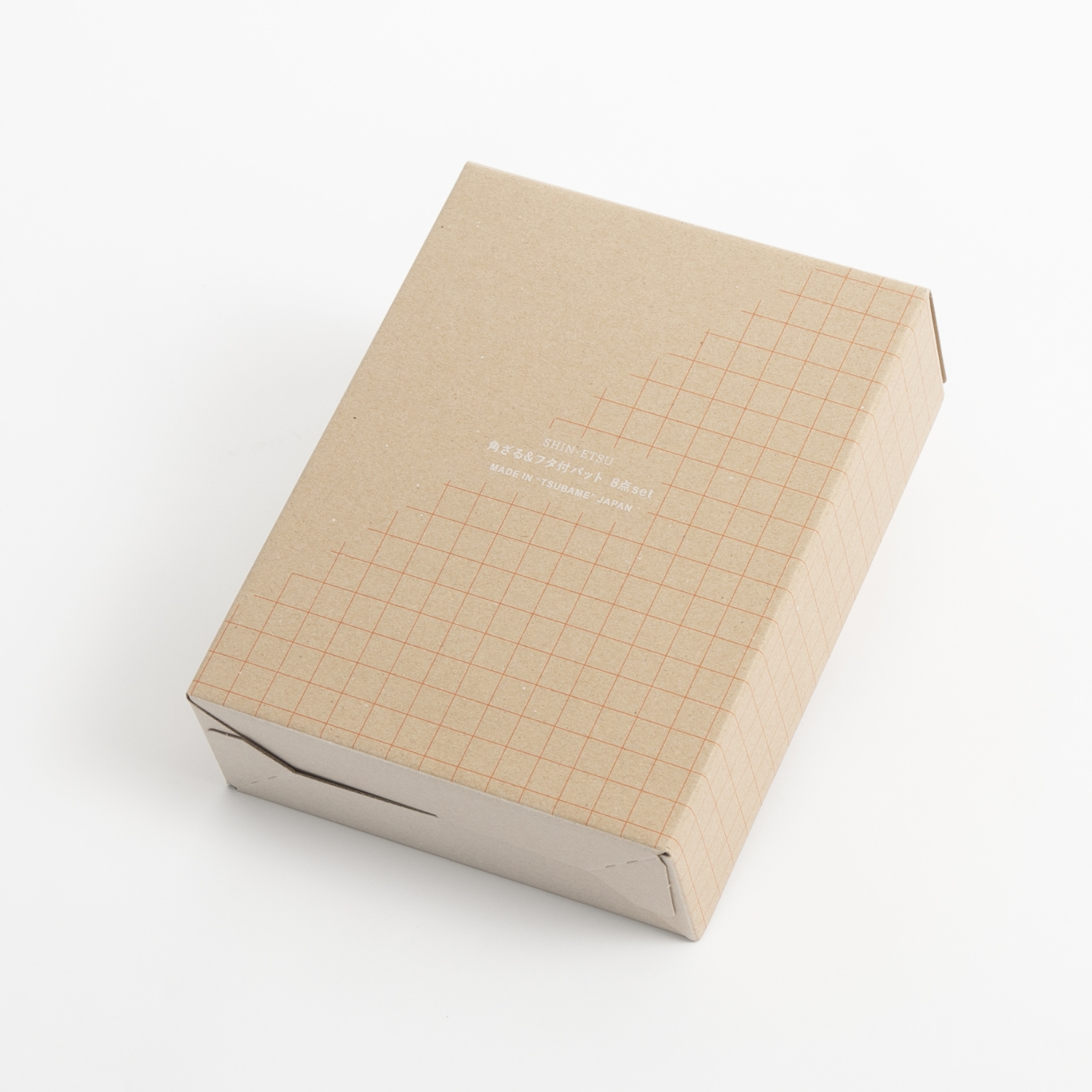 Three Snow 新越ワークス/角ざる&フタ付バット8点セット -調理