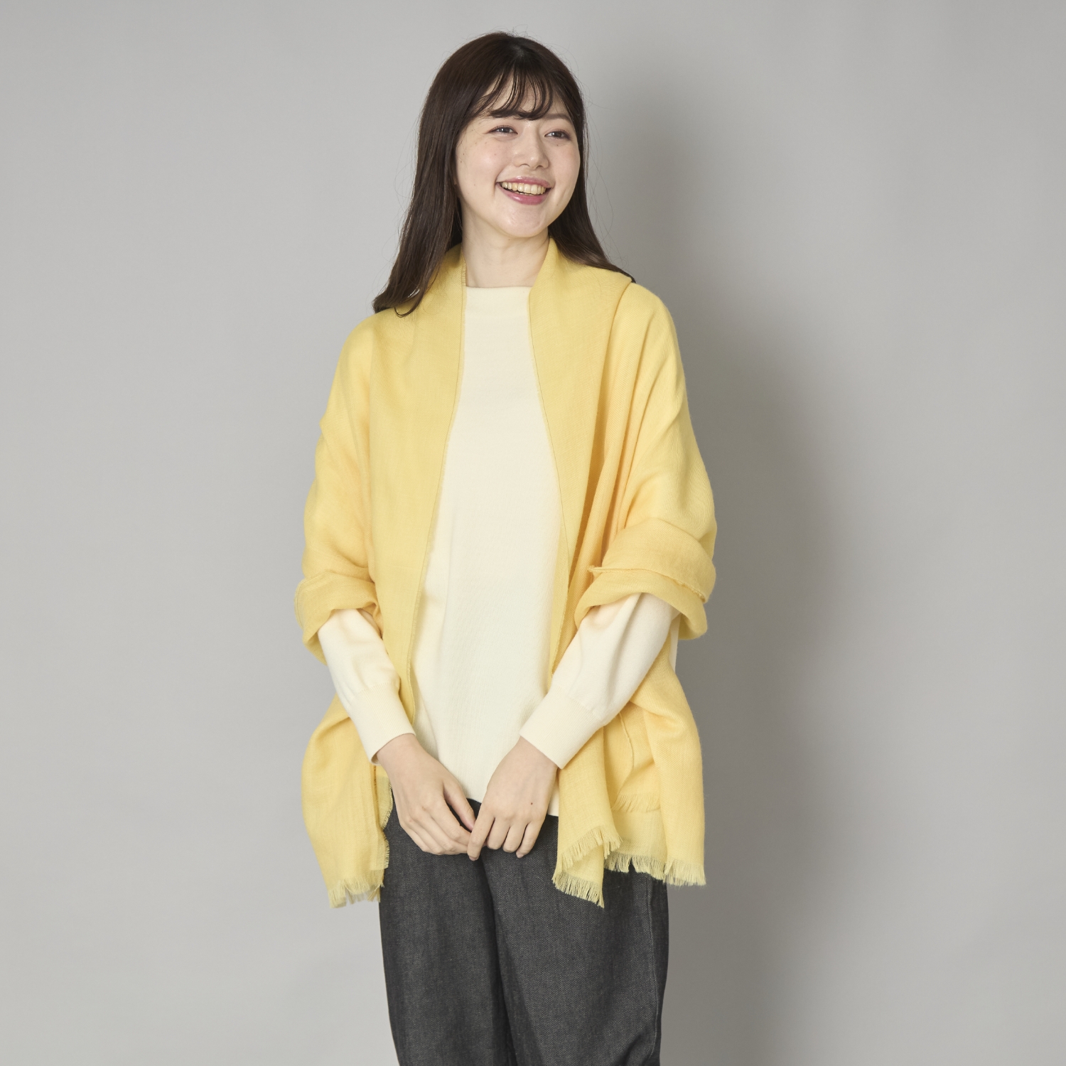 KUNA/ベビーアルパカストール AMARETO -生まれたてのアルパカの毛だけ