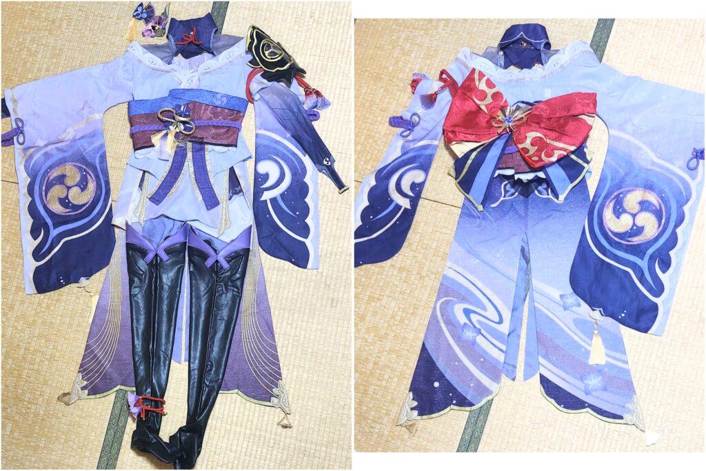 雷電将軍 コスプレ衣装 三分妄想 【本音レビュー】写真つき