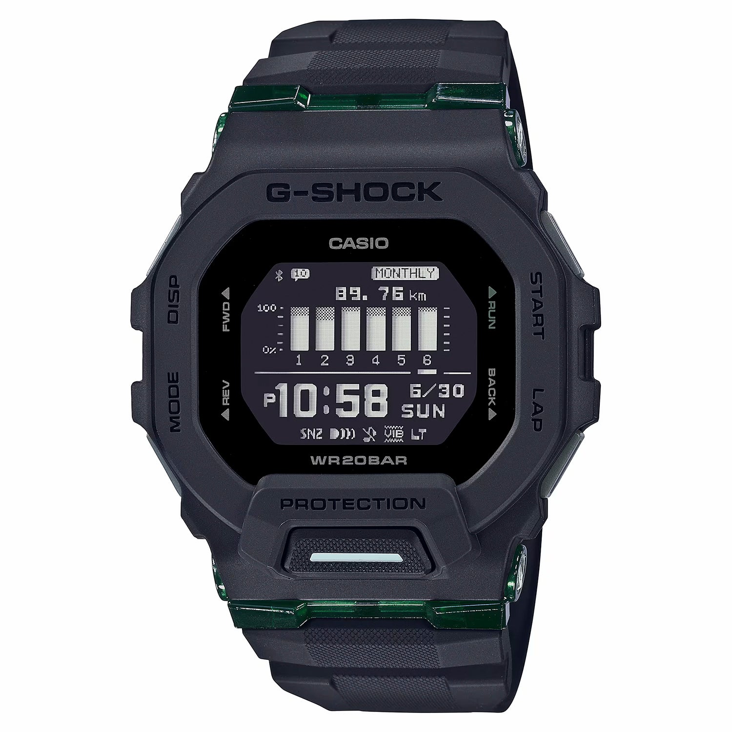 CASIO カシオ GBD-200-2* メンズ 腕時計 20気圧防水 10年保証
