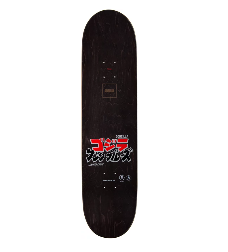 Shop Online for Santa Cruz x Godzilla O´Brien Reaper Skateboard
