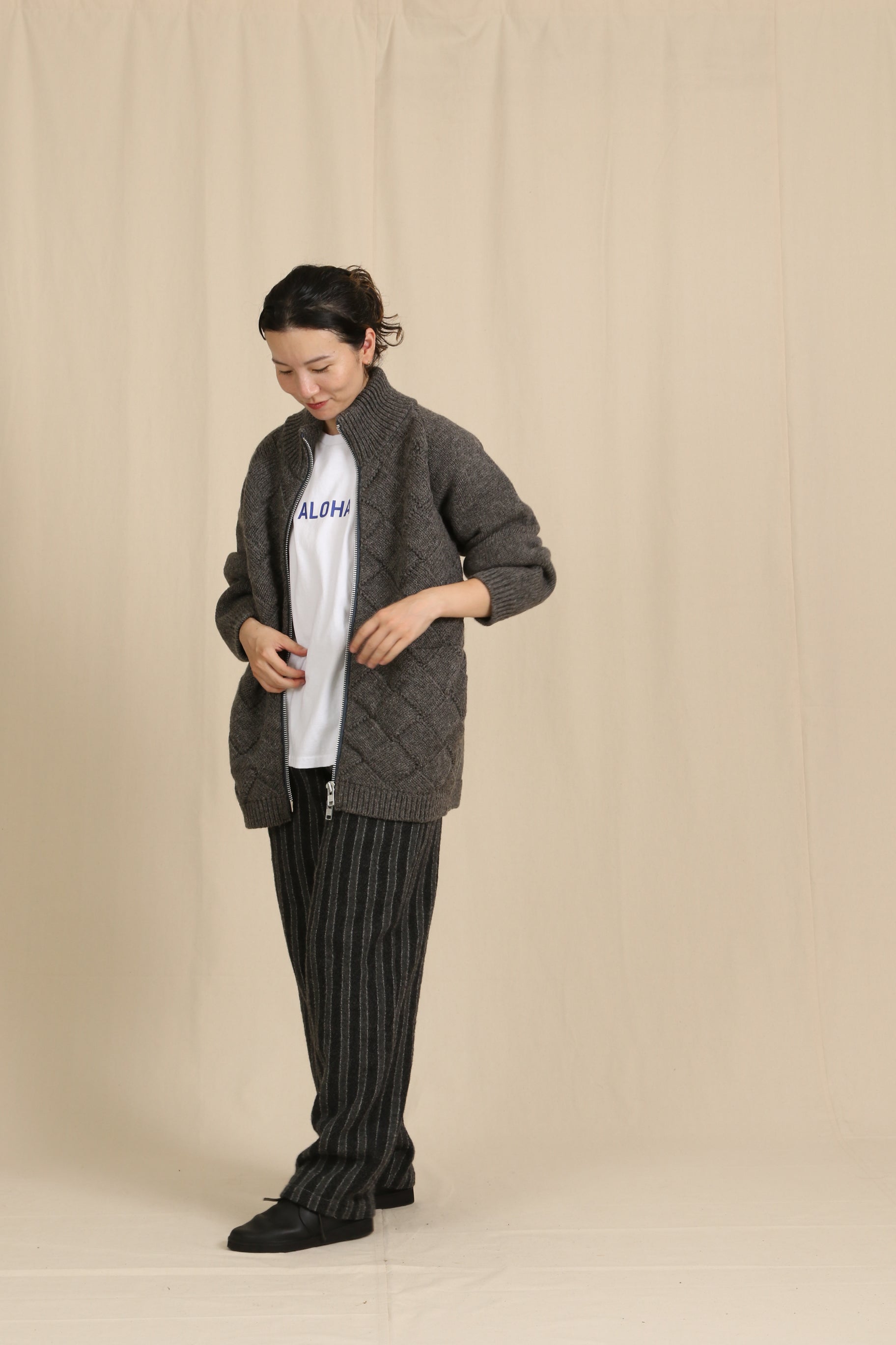 Full Zip Knit – Sunshine+Cloud