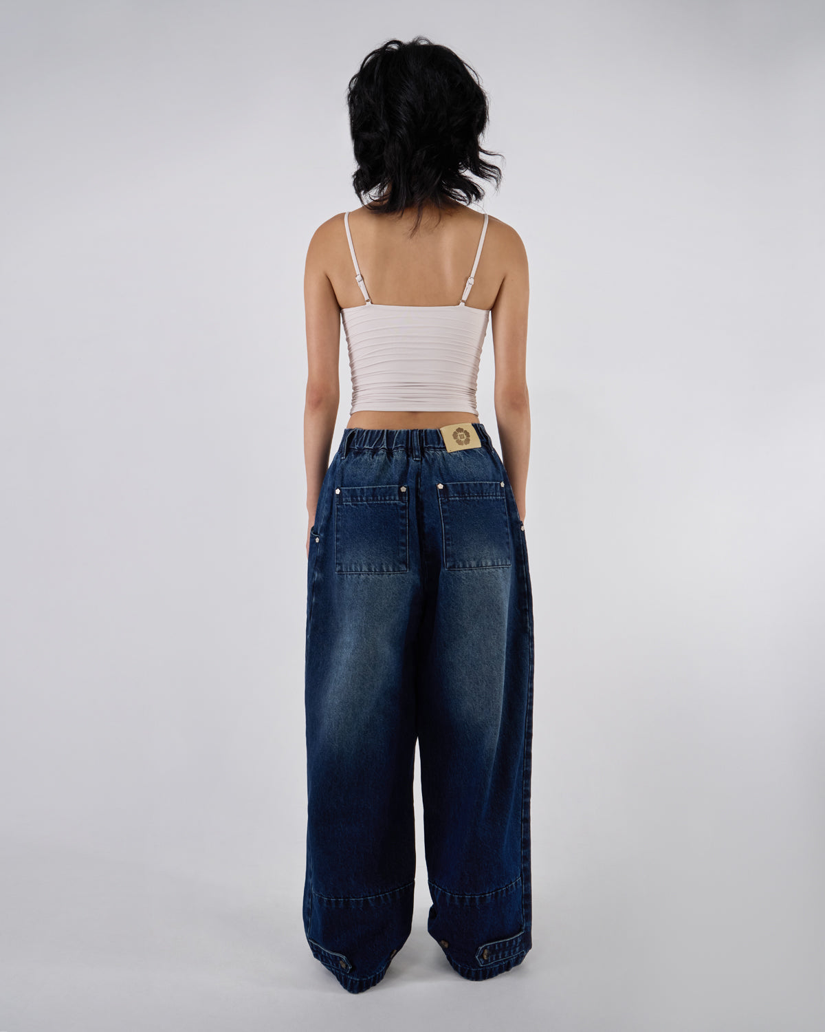 INDIGO FADE HANBOK DENIM PANTS – Sundae School