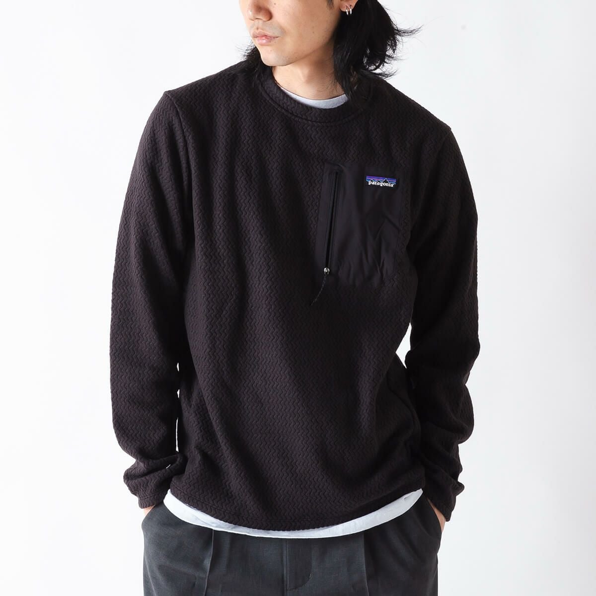 patagonia パタゴニア R1エアクルー メンズ｜SUNDAY MOUNTAIN