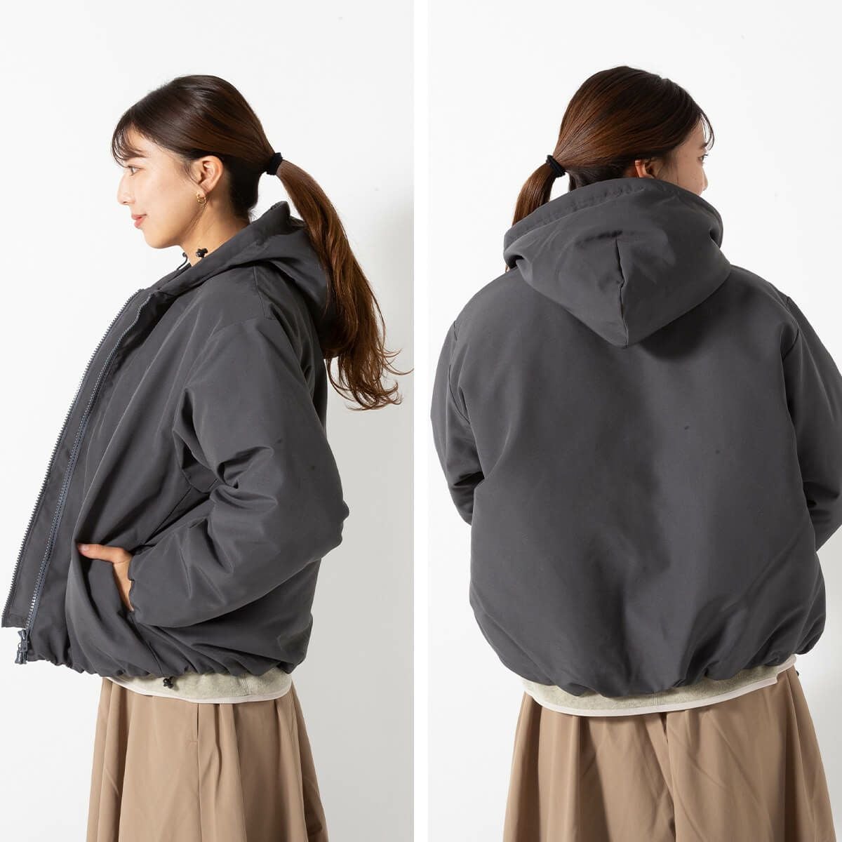 DANTON ダントン フーデッドジャケット【ウィメンズ】｜SUNDAY